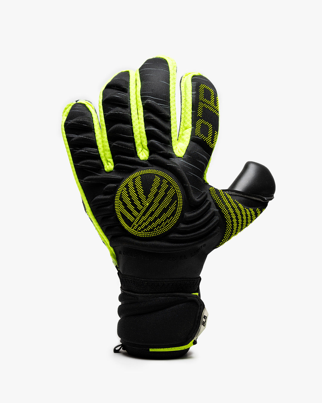 GUANTES GENEXIS NEGRO NEON