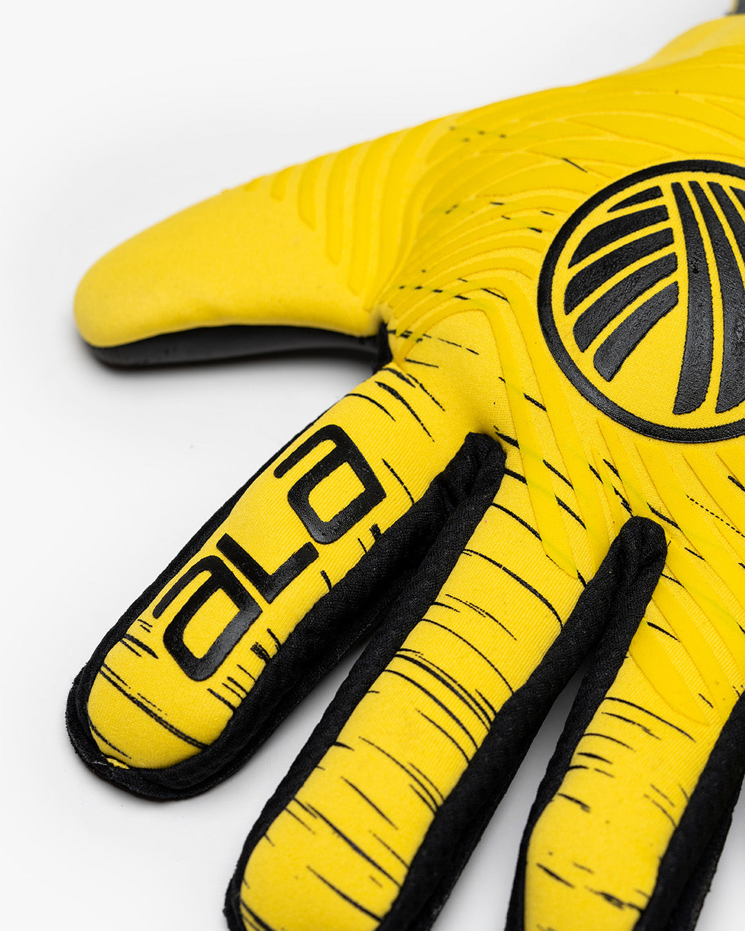 GUANTES SAMURAI YELLOW BLACK